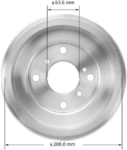 BENDIX PREMIUM DRUM AND ROTOR Brake Drum  PDR0841