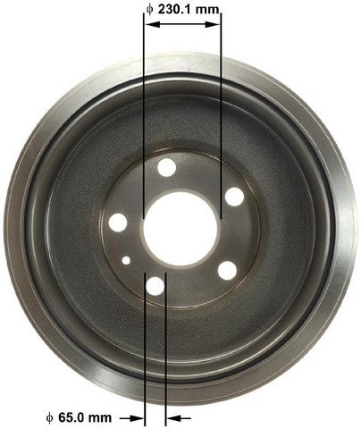 BENDIX PREMIUM DRUM AND ROTOR Brake Drum  PDR0848