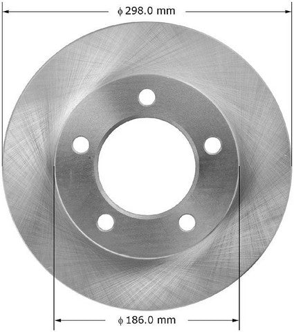 BENDIX PREMIUM DRUM AND ROTOR Disc Brake Rotor  PRT1214