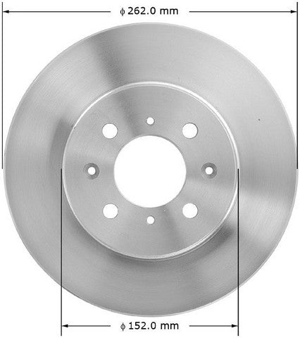 BENDIX PREMIUM DRUM AND ROTOR Disc Brake Rotor  PRT1471