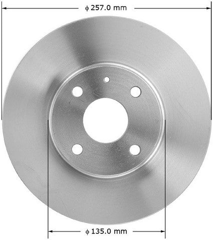 BENDIX PREMIUM DRUM AND ROTOR Disc Brake Rotor  PRT1635
