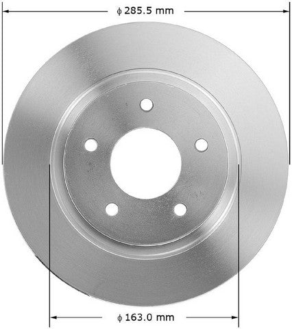 BENDIX PREMIUM DRUM AND ROTOR Disc Brake Rotor  PRT5064FC