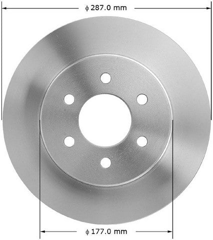 BENDIX PREMIUM DRUM AND ROTOR Disc Brake Rotor  PRT5147