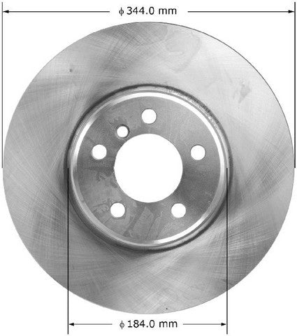BENDIX PREMIUM DRUM AND ROTOR Disc Brake Rotor  PRT5599