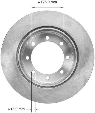 BENDIX PREMIUM DRUM AND ROTOR Disc Brake Rotor  PRT5630