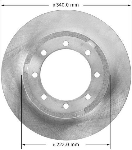 BENDIX PREMIUM DRUM AND ROTOR Disc Brake Rotor  PRT5630