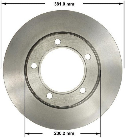 BENDIX PREMIUM DRUM AND ROTOR Disc Brake Rotor  PRT5689