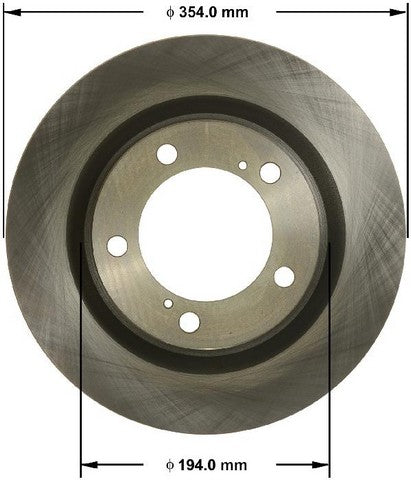 BENDIX PREMIUM DRUM AND ROTOR Disc Brake Rotor  PRT5718