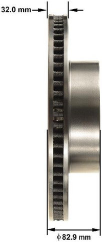 BENDIX PREMIUM DRUM AND ROTOR Disc Brake Rotor  PRT5718