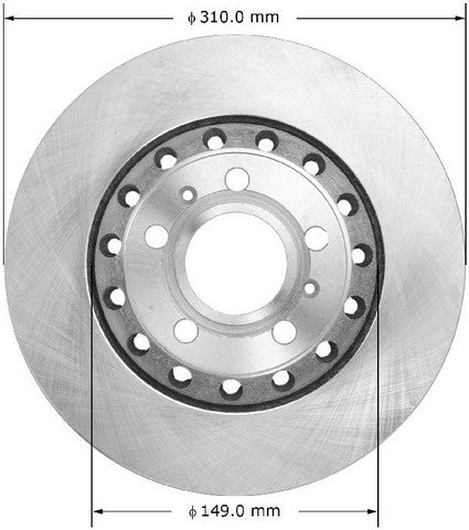 BENDIX PREMIUM DRUM AND ROTOR Disc Brake Rotor  PRT5746