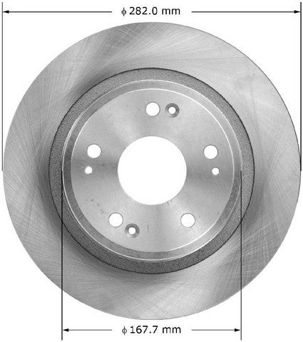 BENDIX PREMIUM DRUM AND ROTOR Disc Brake Rotor  PRT5773