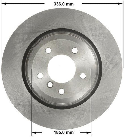 BENDIX PREMIUM DRUM AND ROTOR Disc Brake Rotor  PRT5823