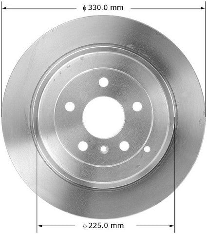 BENDIX PREMIUM DRUM AND ROTOR Disc Brake Rotor  PRT5870