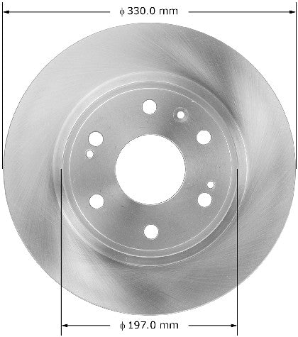 BENDIX PREMIUM DRUM AND ROTOR Disc Brake Rotor  PRT5903