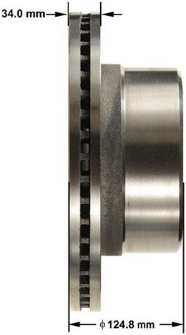 BENDIX PREMIUM DRUM AND ROTOR Disc Brake Rotor  PRT5910