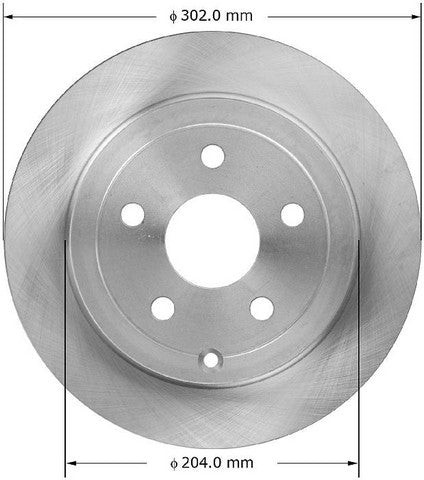 BENDIX PREMIUM DRUM AND ROTOR Disc Brake Rotor  PRT5919