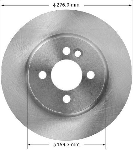 BENDIX PREMIUM DRUM AND ROTOR Disc Brake Rotor  PRT5925