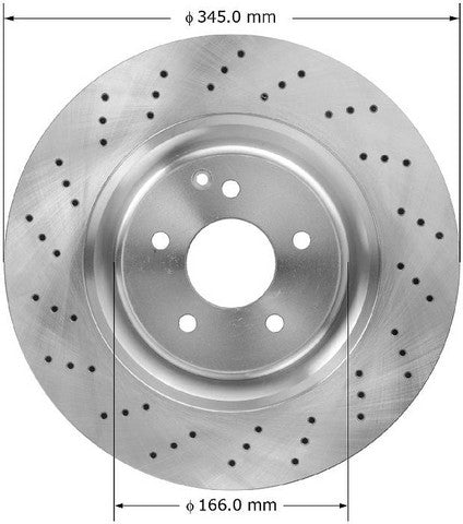 BENDIX PREMIUM DRUM AND ROTOR Disc Brake Rotor  PRT5928