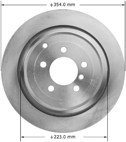BENDIX PREMIUM DRUM AND ROTOR Disc Brake Rotor  PRT5939