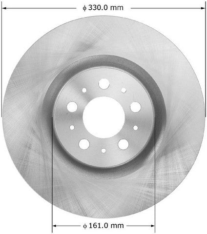 BENDIX PREMIUM DRUM AND ROTOR Disc Brake Rotor  PRT5961