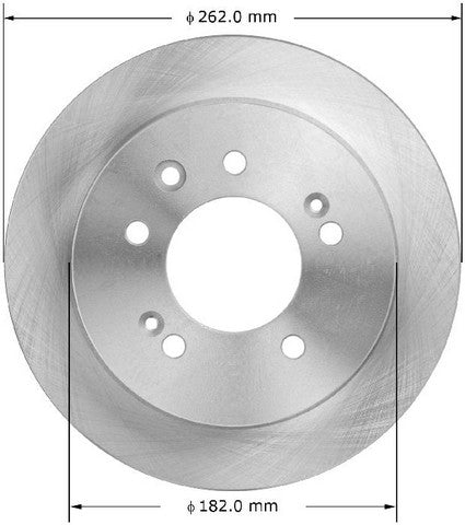 BENDIX PREMIUM DRUM AND ROTOR Disc Brake Rotor  PRT5976