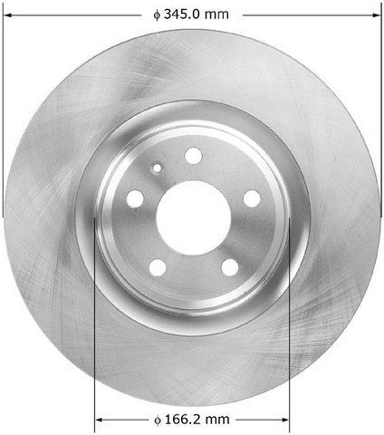 BENDIX PREMIUM DRUM AND ROTOR Disc Brake Rotor  PRT5994
