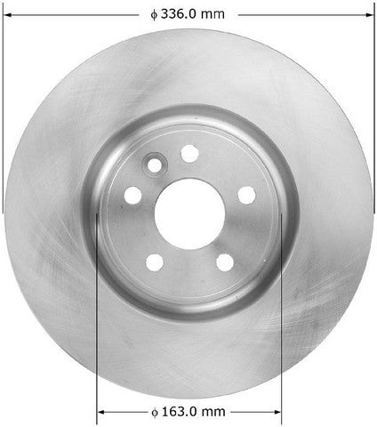 BENDIX PREMIUM DRUM AND ROTOR Disc Brake Rotor  PRT6005