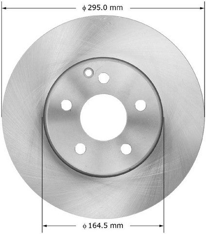 BENDIX PREMIUM DRUM AND ROTOR Disc Brake Rotor  PRT6072