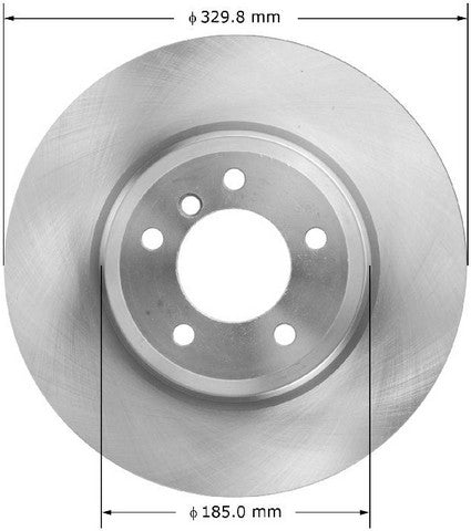 BENDIX PREMIUM DRUM AND ROTOR Disc Brake Rotor  PRT6079