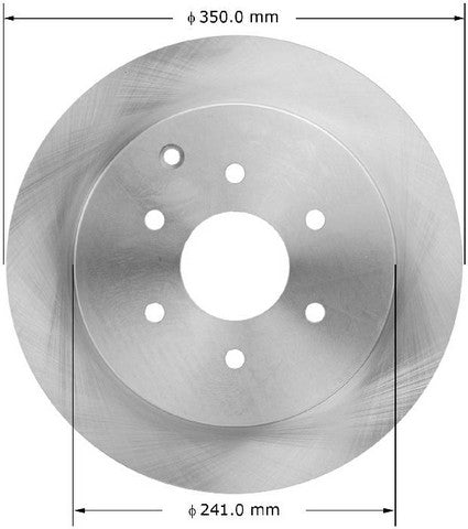 BENDIX PREMIUM DRUM AND ROTOR Disc Brake Rotor  PRT6098