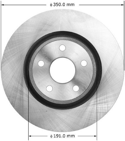 BENDIX PREMIUM DRUM AND ROTOR Disc Brake Rotor  PRT6100