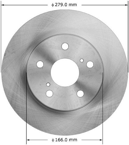 BENDIX PREMIUM DRUM AND ROTOR Disc Brake Rotor  PRT6118