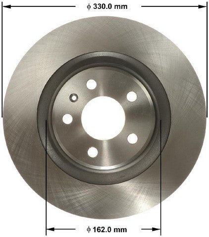 BENDIX PREMIUM DRUM AND ROTOR Disc Brake Rotor  PRT6159
