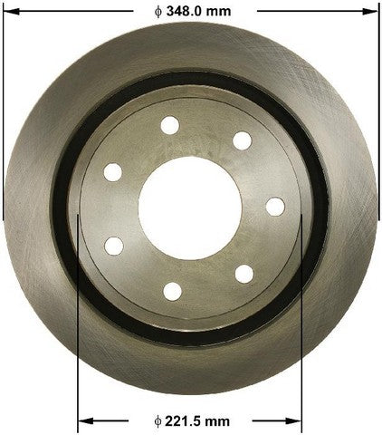 BENDIX PREMIUM DRUM AND ROTOR Disc Brake Rotor  PRT6178