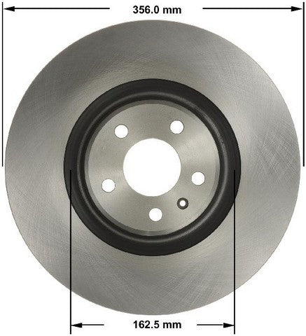 BENDIX PREMIUM DRUM AND ROTOR Disc Brake Rotor  PRT6185