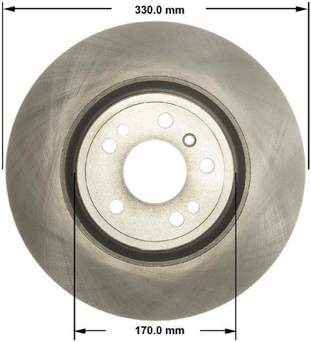 BENDIX PREMIUM DRUM AND ROTOR Disc Brake Rotor  PRT6189