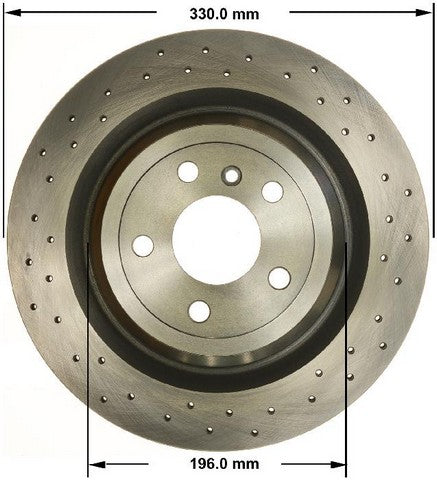 BENDIX PREMIUM DRUM AND ROTOR Disc Brake Rotor  PRT6191