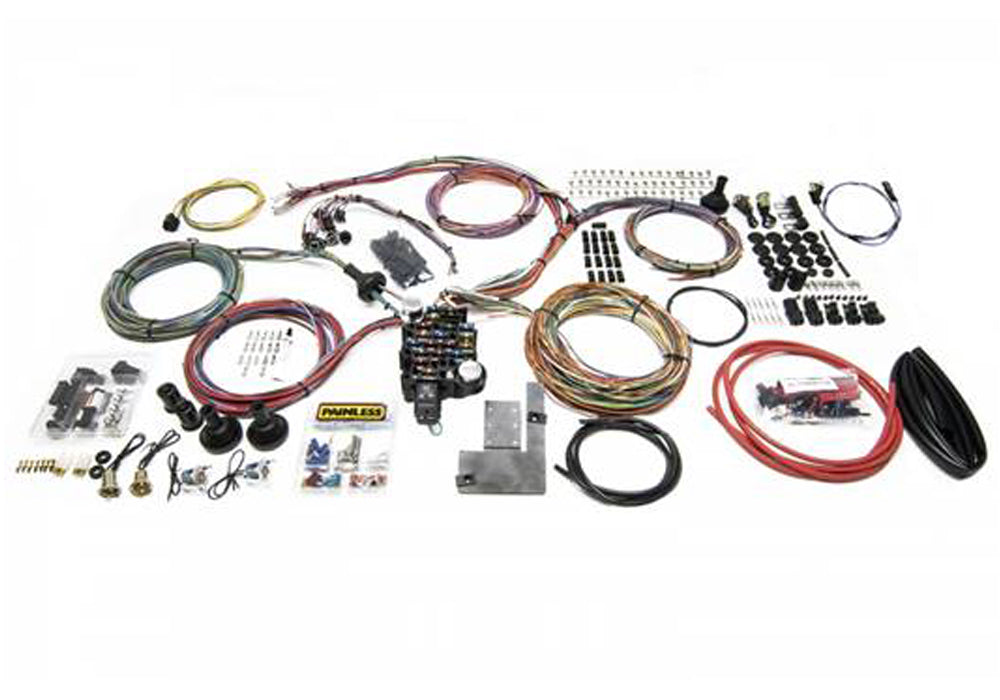 Painless Wiring 20105 27 Circuit Classic-Plus Customizable Chassis Harness