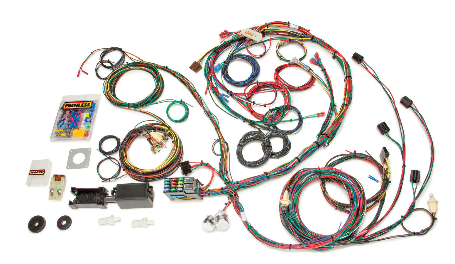 Painless Wiring 20122 22 Circuit Direct Fit Chassis Harness Fits 69-70 Mustang