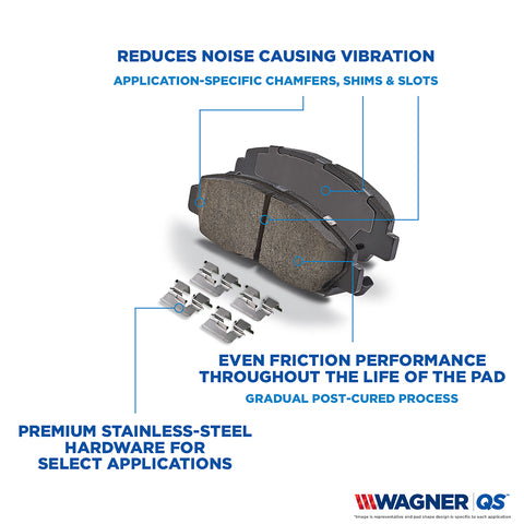 Wagner Brake Disc Brake Pad Set  ZD2231