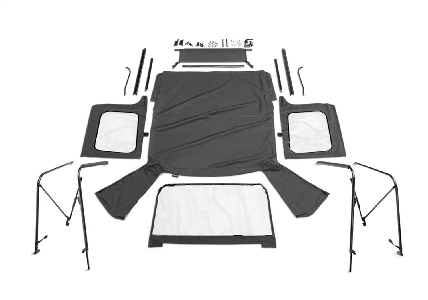 Rampage 68035 Complete Soft Top Kit Fits 76-95 CJ7 Wrangler (YJ)