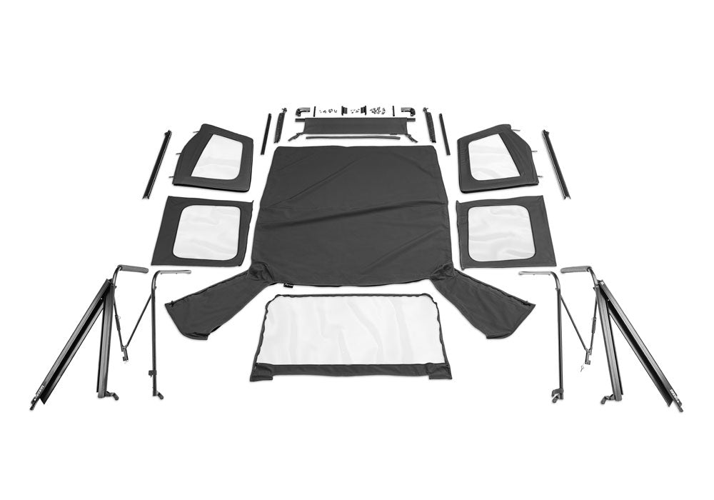 Rampage 68115 Complete Soft Top Kit Fits 76-95 CJ7 Wrangler (YJ)