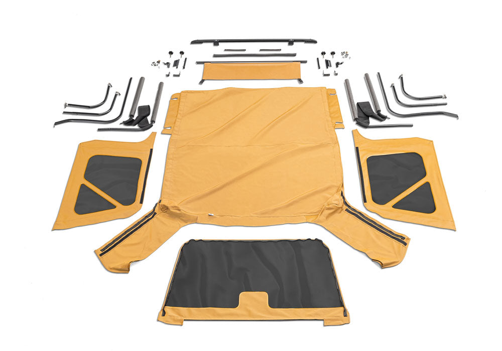 Rampage 68817 Complete Soft Top Kit Fits 97-06 Wrangler (TJ)