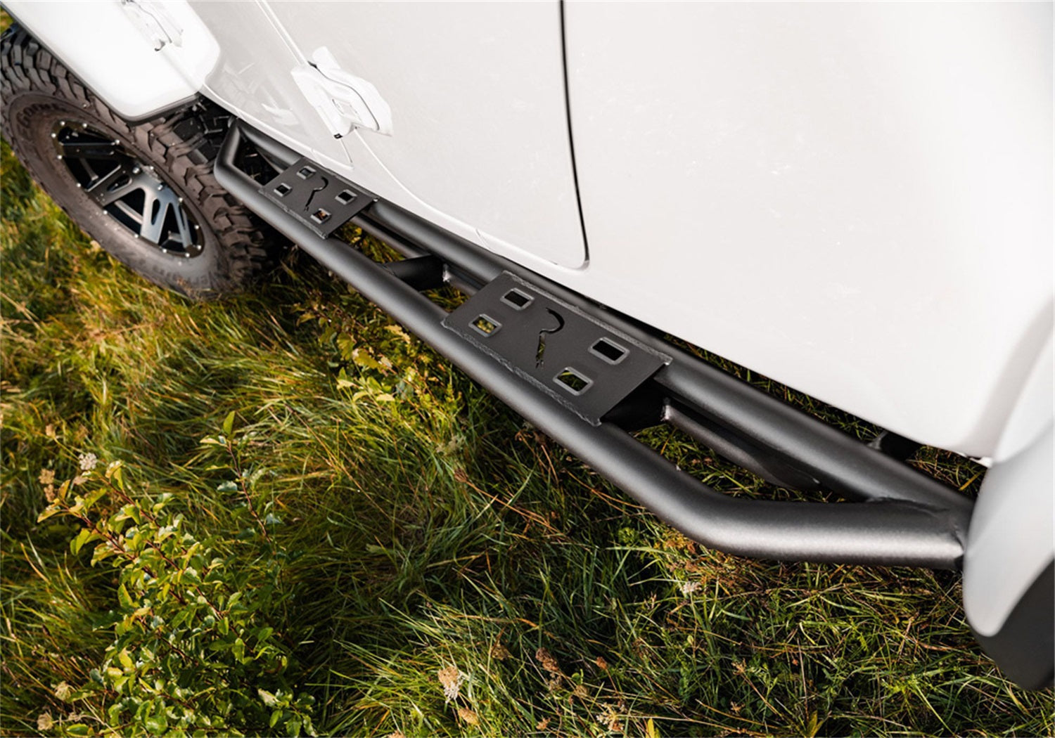Rampage 88736 SRS Side Bar Rock Crawler Style Fits Gladiator Pickup Gladiator