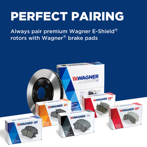 Wagner Brake Disc Brake Rotor  BD180749E