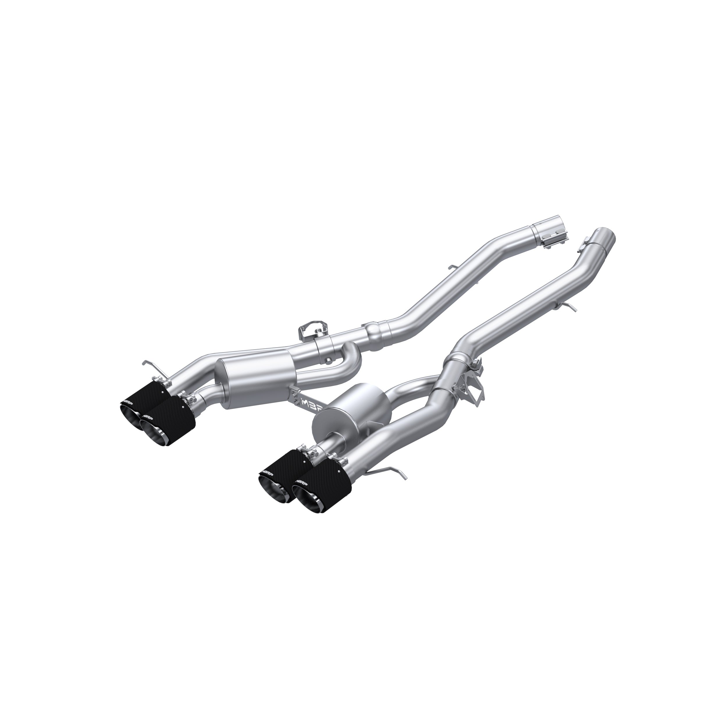 MBRP Exhaust S45033CF Armor Pro Axle Back Exhaust System Fits 21-26 M3 M4