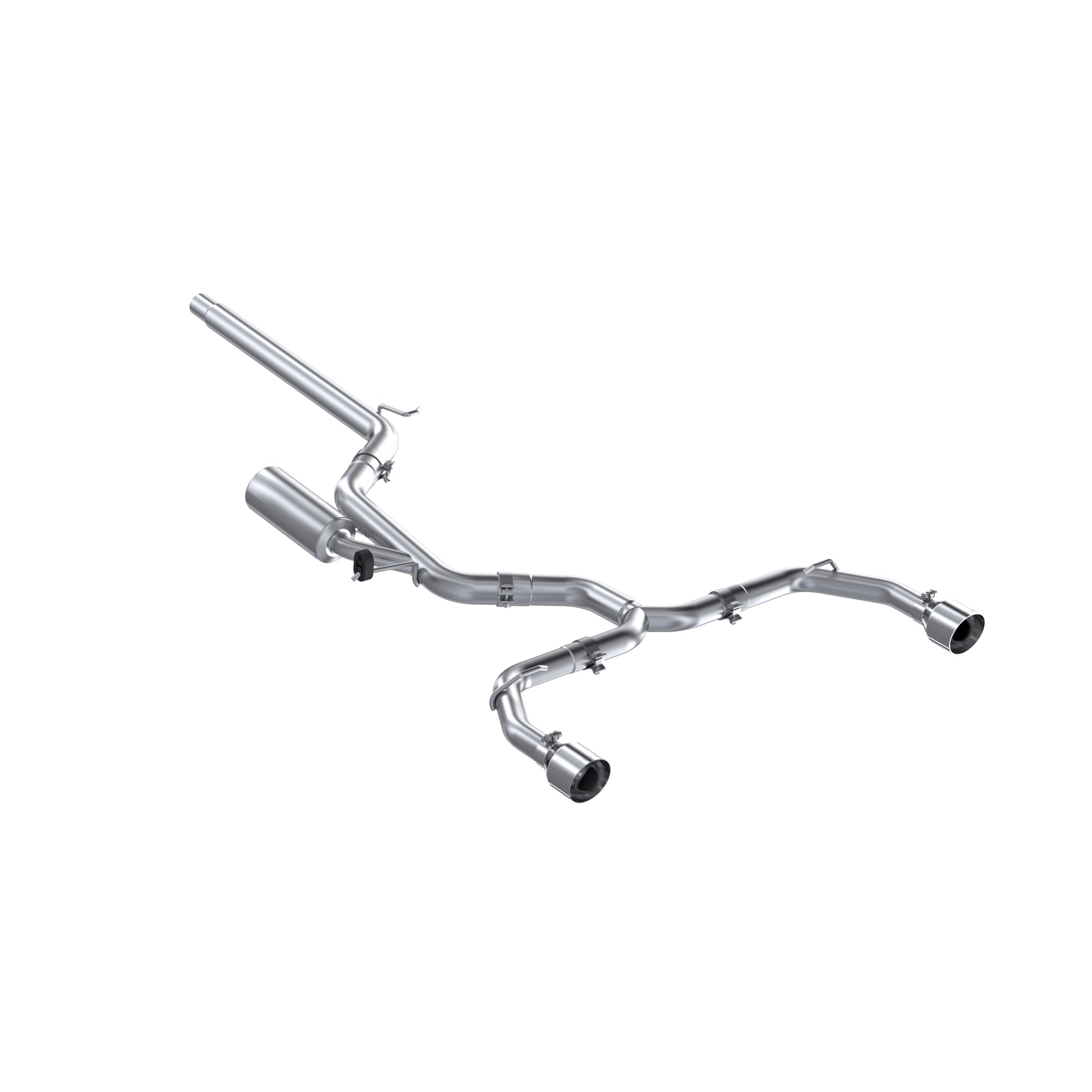 MBRP Exhaust S4617304 Armor Pro Cat Back Exhaust System Fits 22-26 GTI
