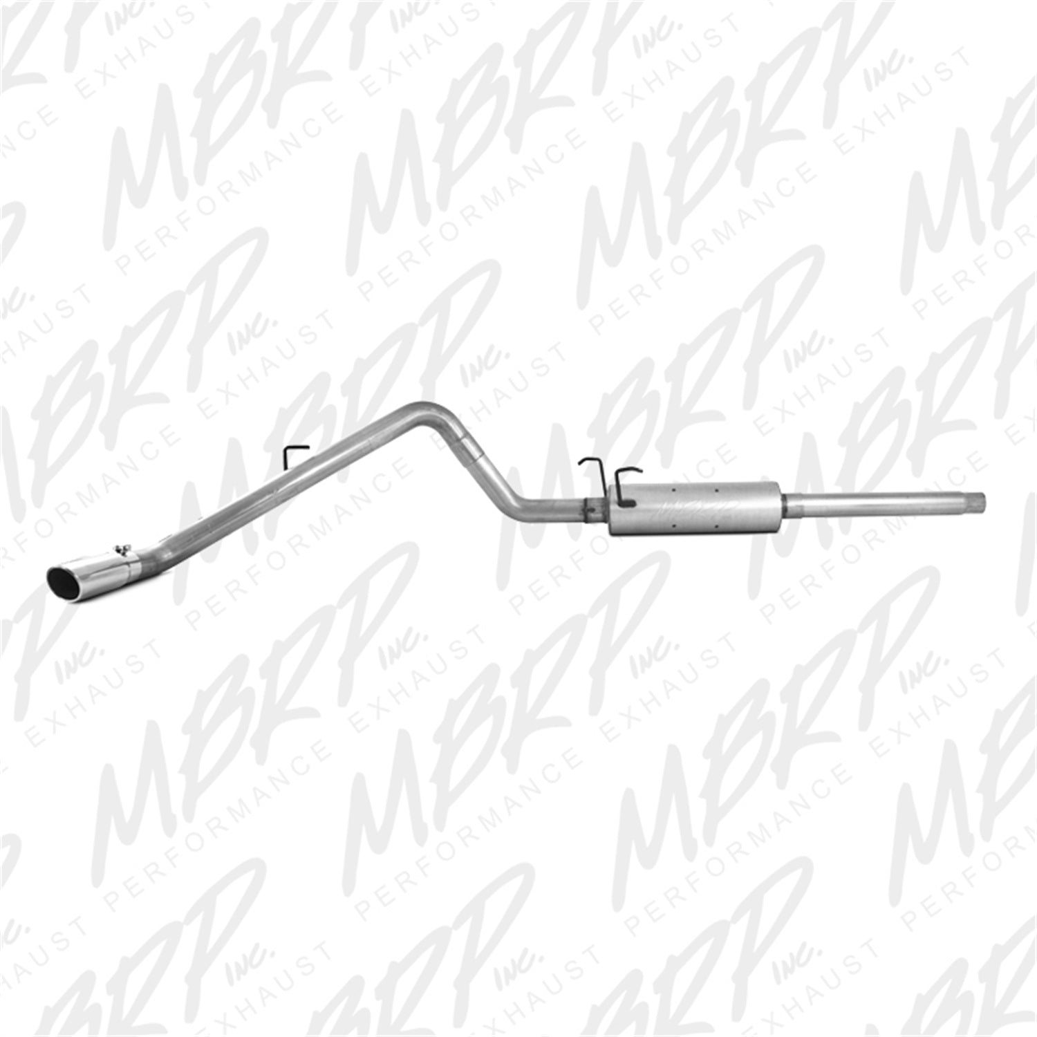 MBRP Exhaust S5104AL Armor Lite Cat Back Exhaust System Fits 04-05 Ram 1500