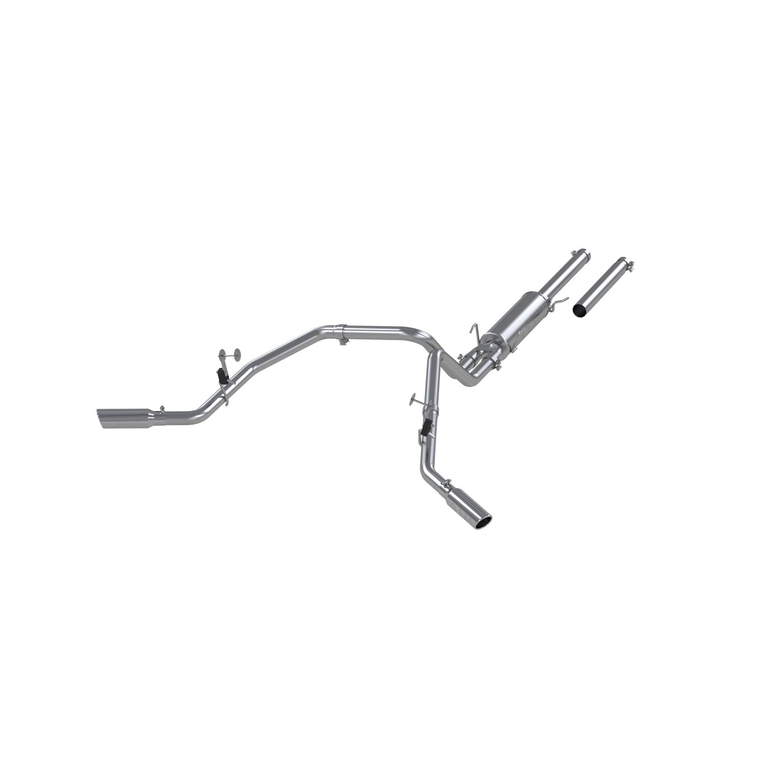 MBRP Exhaust S5114AL Armor Lite Cat Back Exhaust System Fits 04-05 Ram 1500