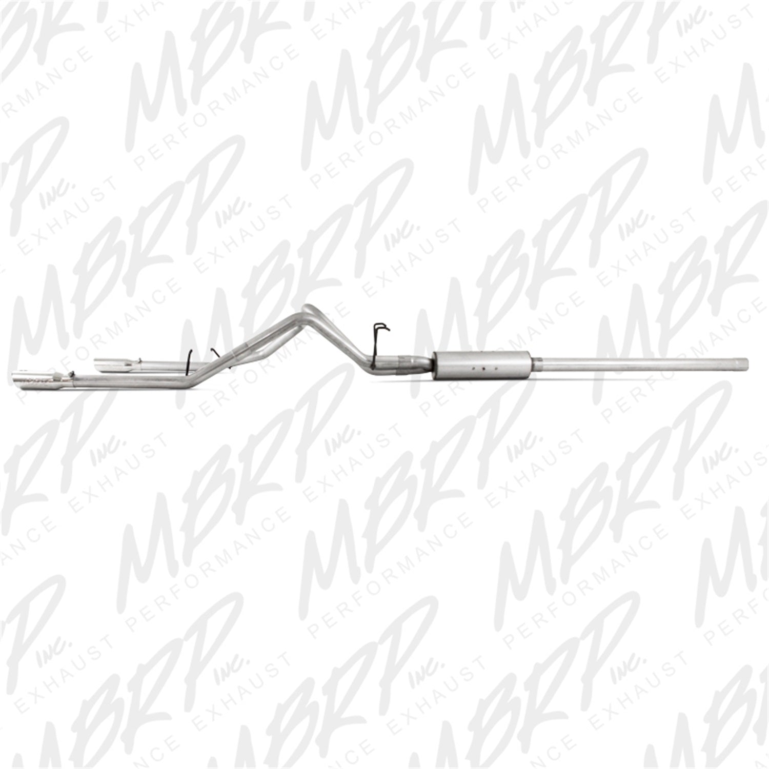 MBRP Exhaust S5126AL Armor Lite Cat Back Exhaust System Fits 06-08 Ram 1500